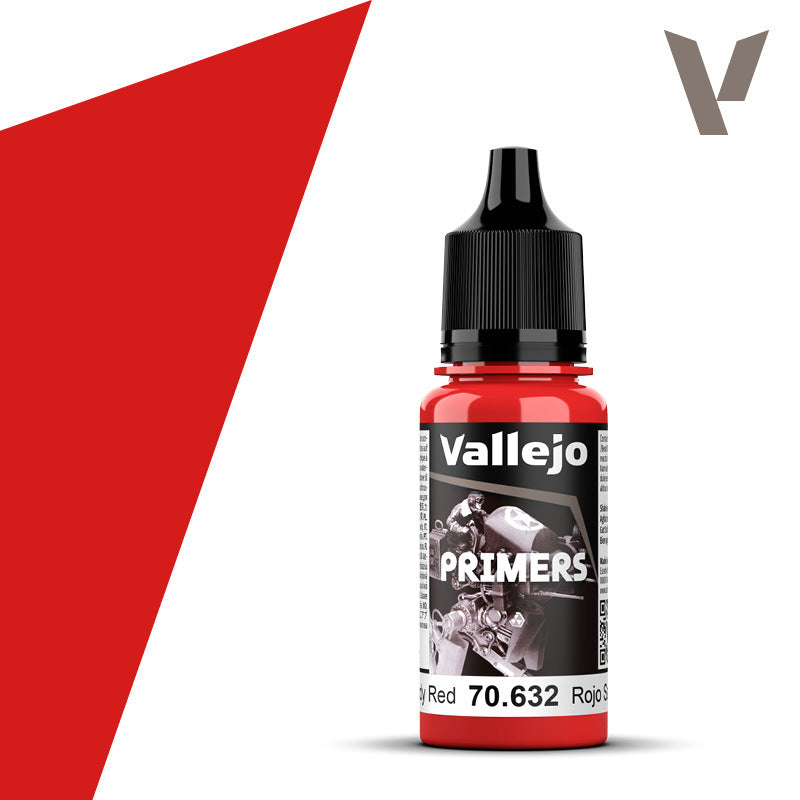 Vallejo: Surface Primer Bloody Red 18 ml