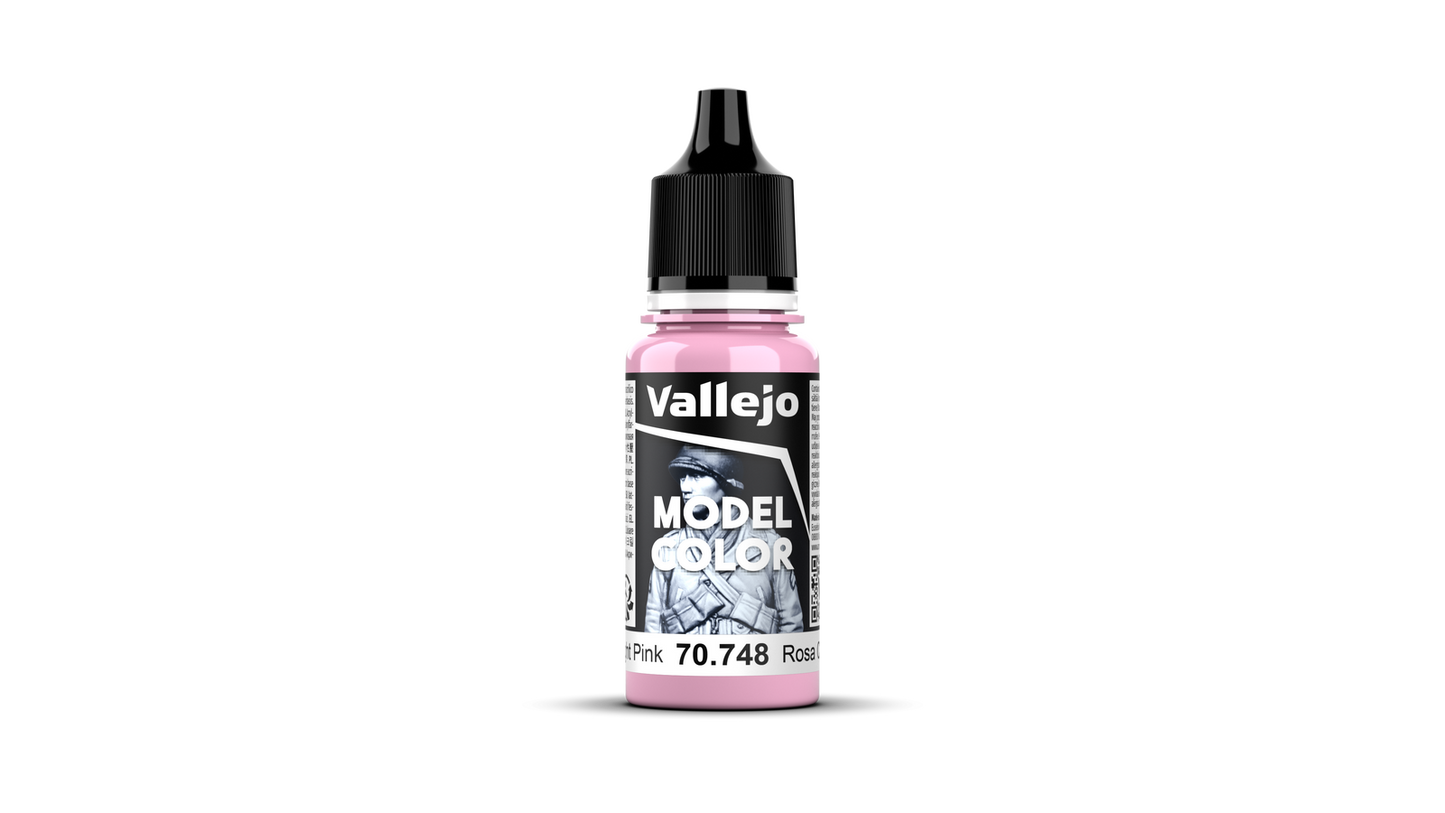 Vallejo Model Colour #042 - Light Pink - 18 ml Matt Acrylic Paint
