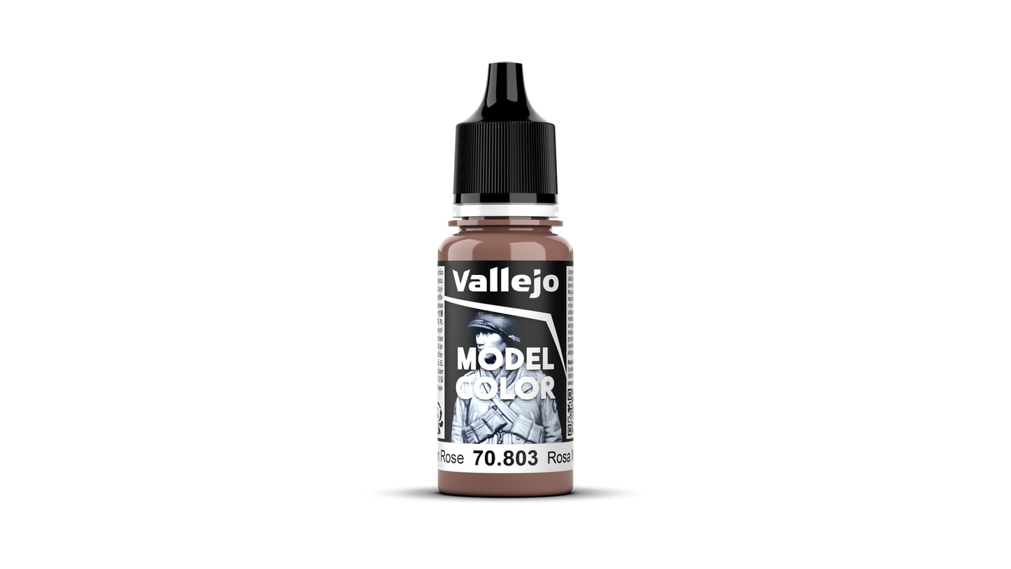 Vallejo: Model Colour #010 - Brown Rose - 18 ml Matt Acrylic Paint