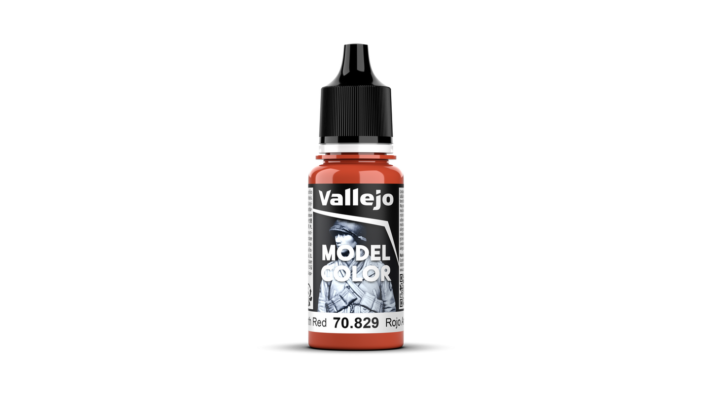 Vallejo Model Colour #036 - Amaranth Red - 18 ml Matt Acrylic Paint