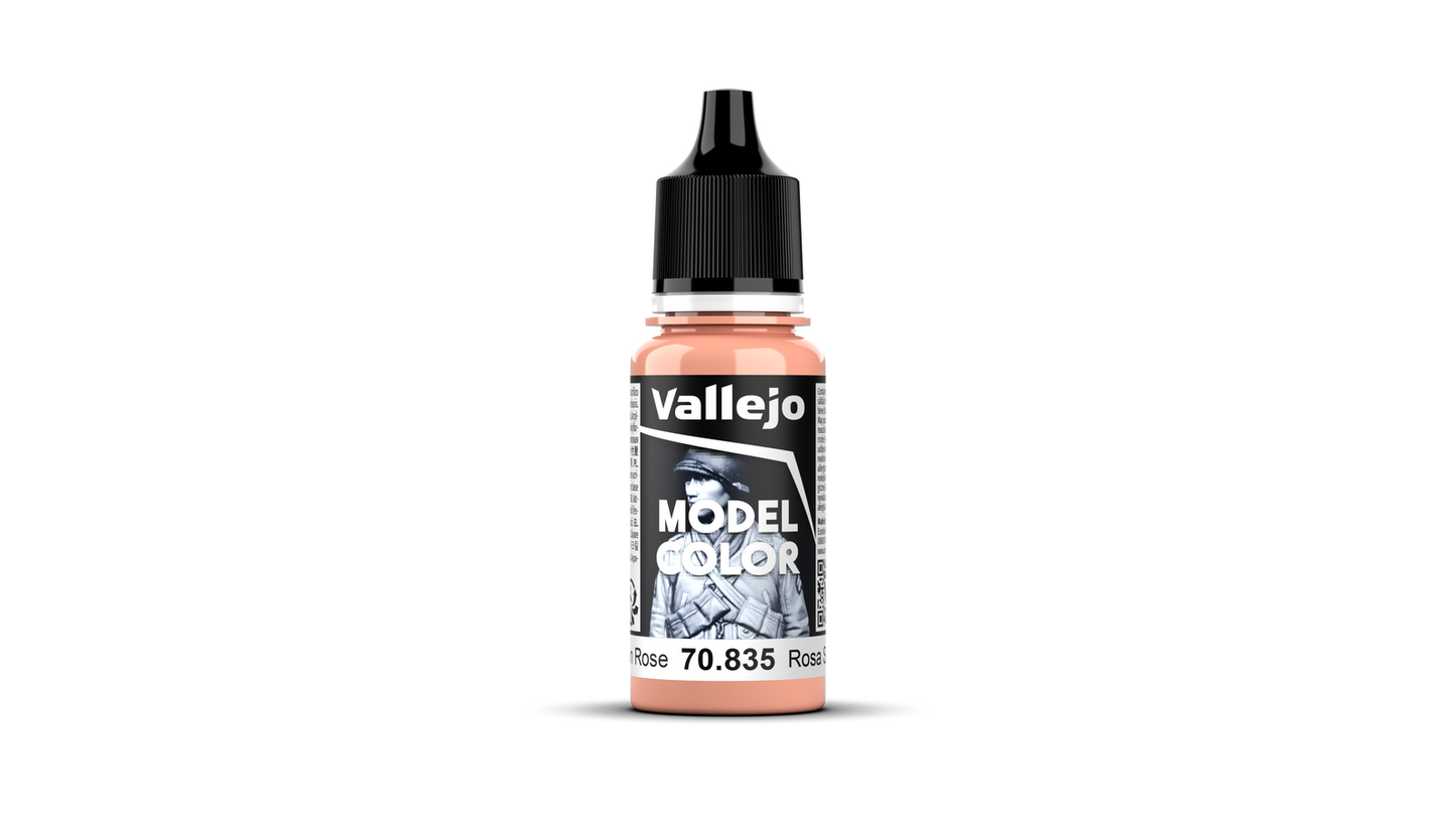 Vallejo Model Colour #007 - Salmon Rose - 18 ml Matt Acrylic Paint