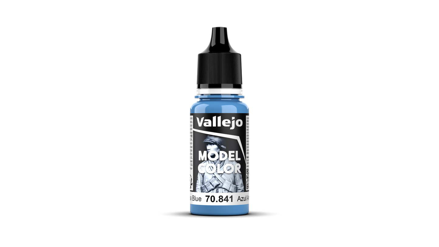 Vallejo Model Colour #066 - Andrea Blue - 18 ml Matt Acrylic Paint