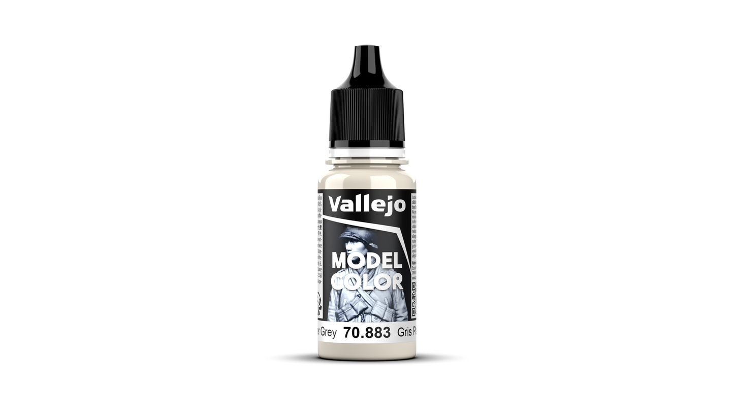 Vallejo: Model Colour #166 - Silver Grey - 18 ml Matt Acrylic Paint
