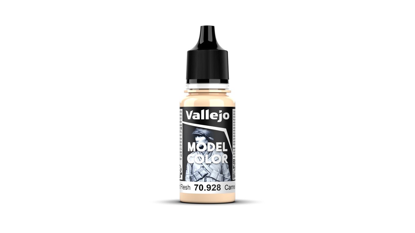 Vallejo: Model Colour #005 - Light Flesh - 18 ml Matt Acrylic Paint