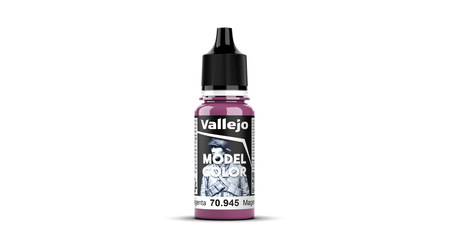 Vallejo: Model Colour #044 - Magenta - 18 ml Matt Acrylic Paint