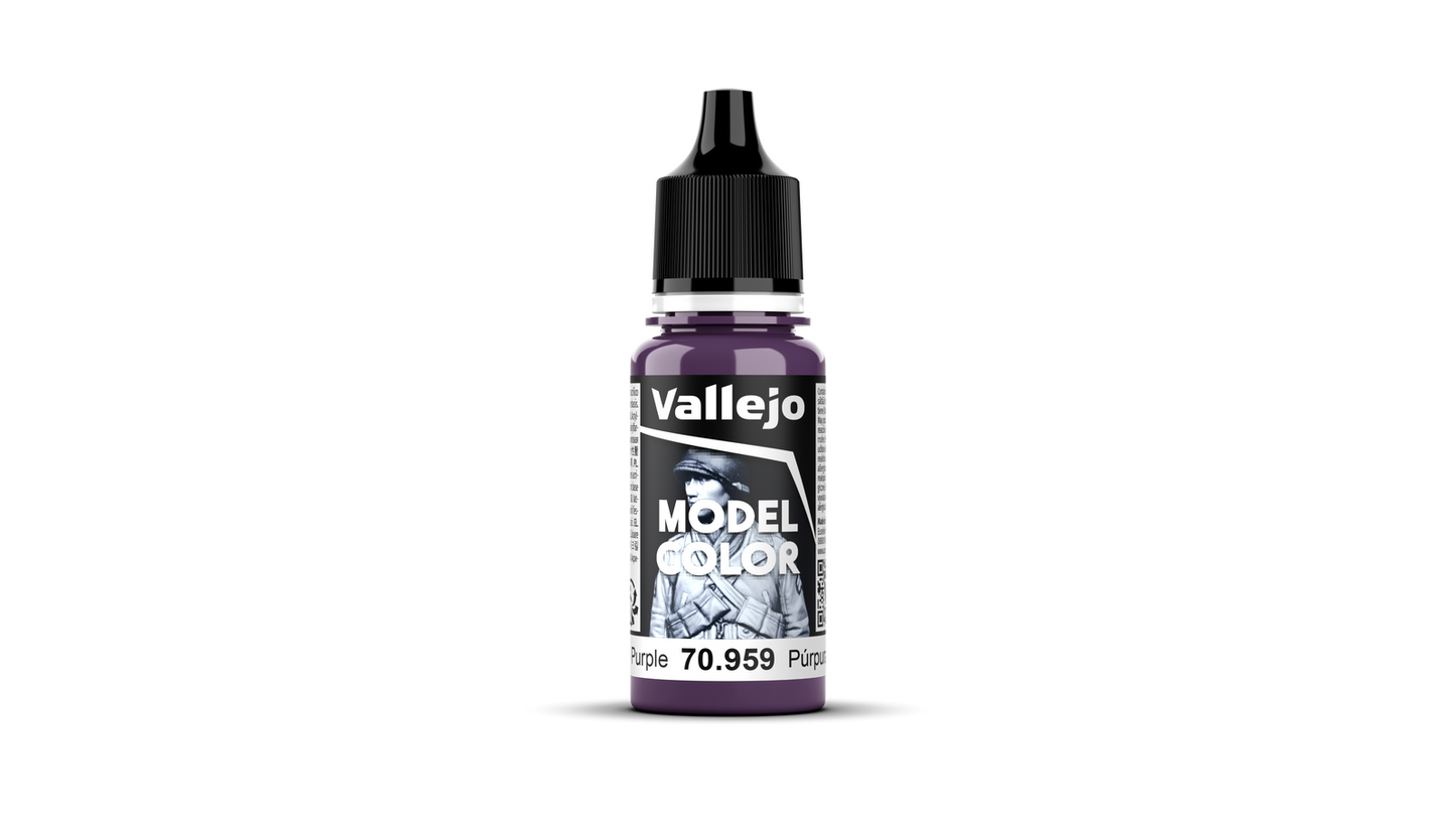 Vallejo: Model Colour #047 - Purple - 18 ml Matt Acrylic Paint
