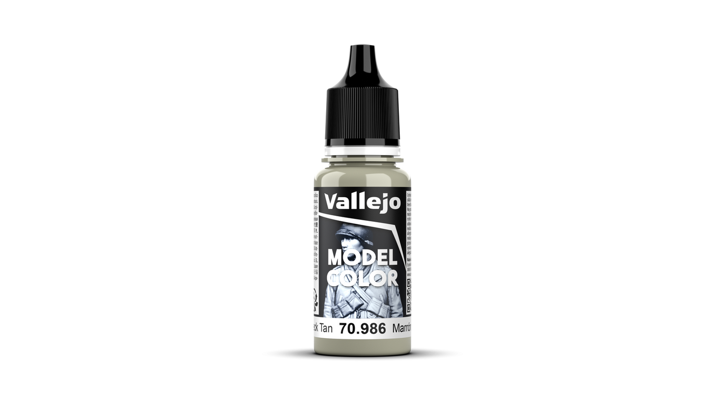 Vallejo: Model Colour #110 - Deck Tan - 18 ml Matt Acrylic Paint