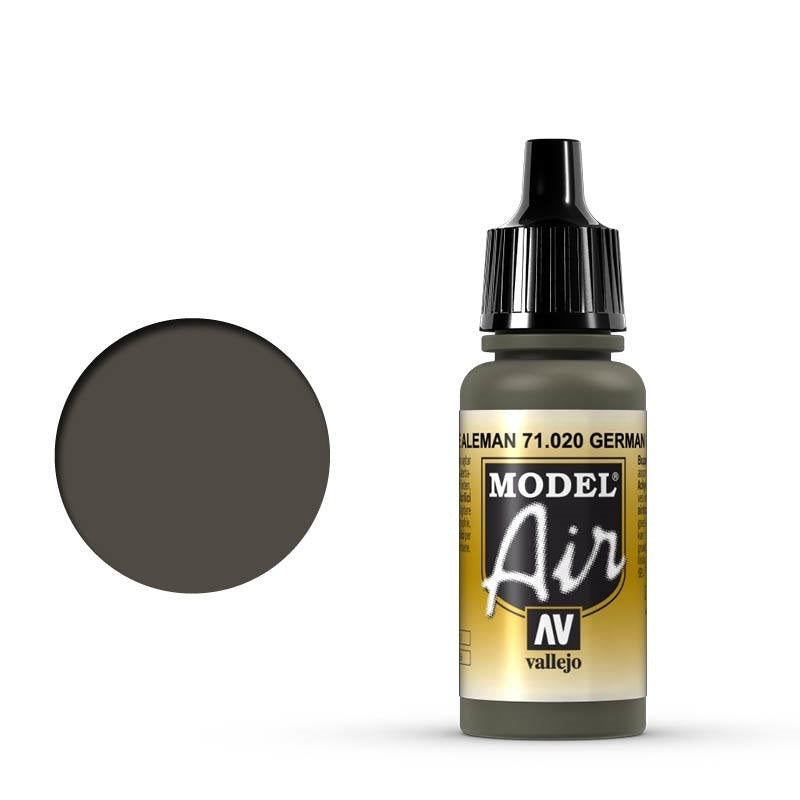 Vallejo: Model Air German Green 17 ml Acrylic Airbrush Paint