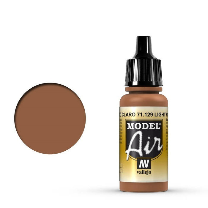 Vallejo: Model Air Light Rust 17 ml Acrylic Airbrush Paint