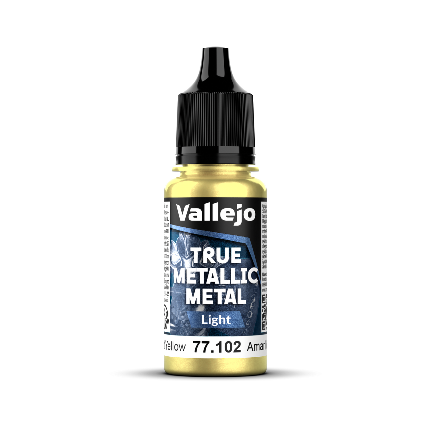 Vallejo: True Metallic Metal Light - Radiant Yellow 18 ml