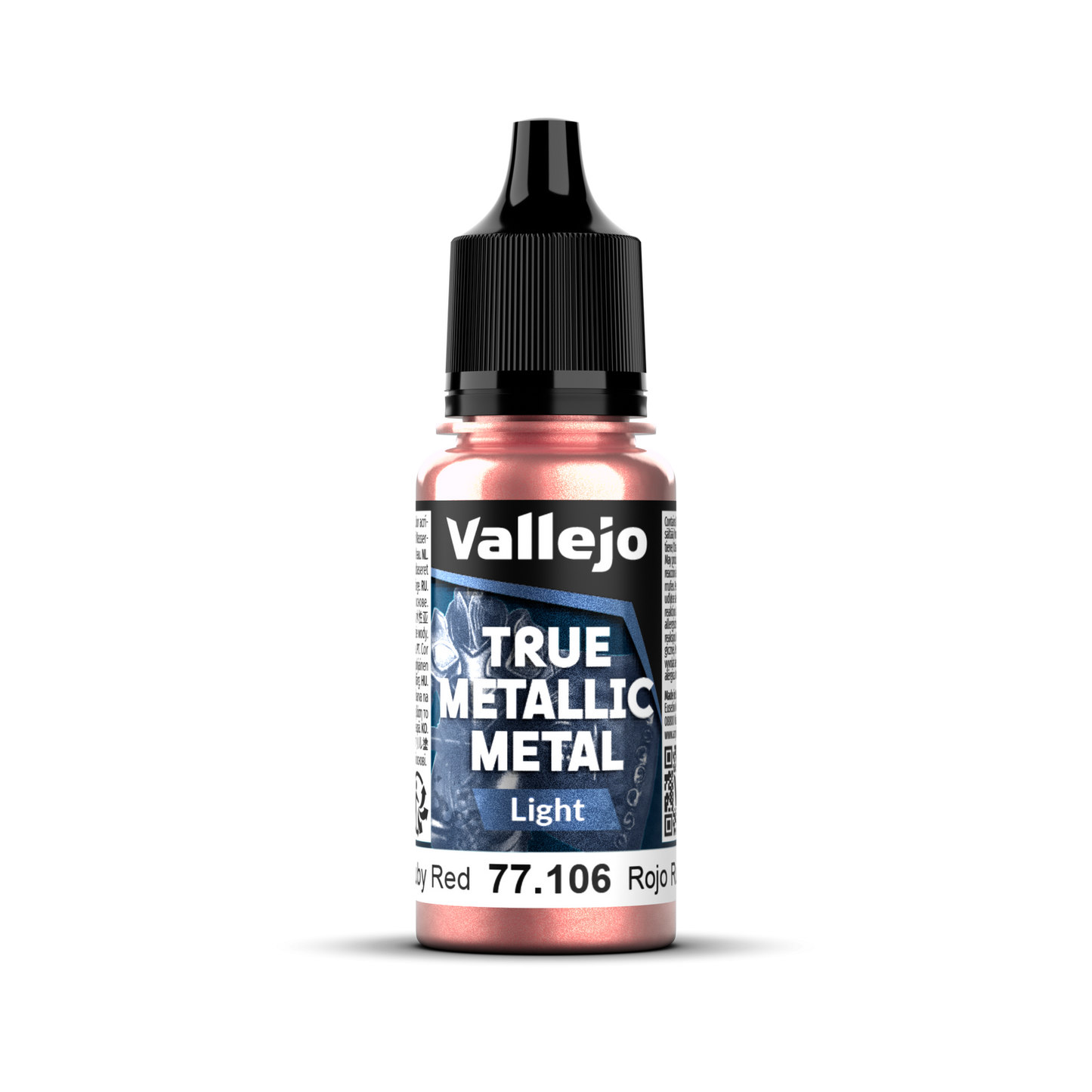 Vallejo: True Metallic Metal Light - Ruby Red 18 ml