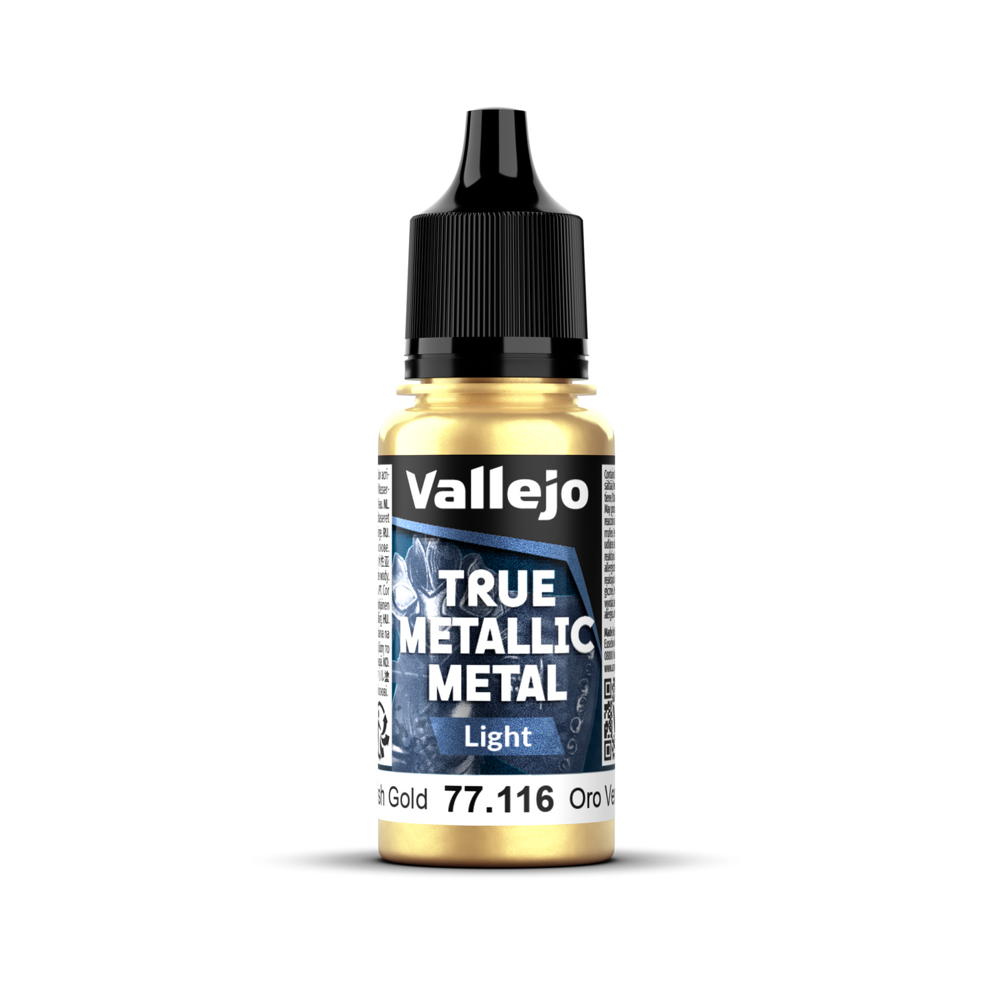 Vallejo: True Metallic Metal Light - Greenish Gold 18 ml