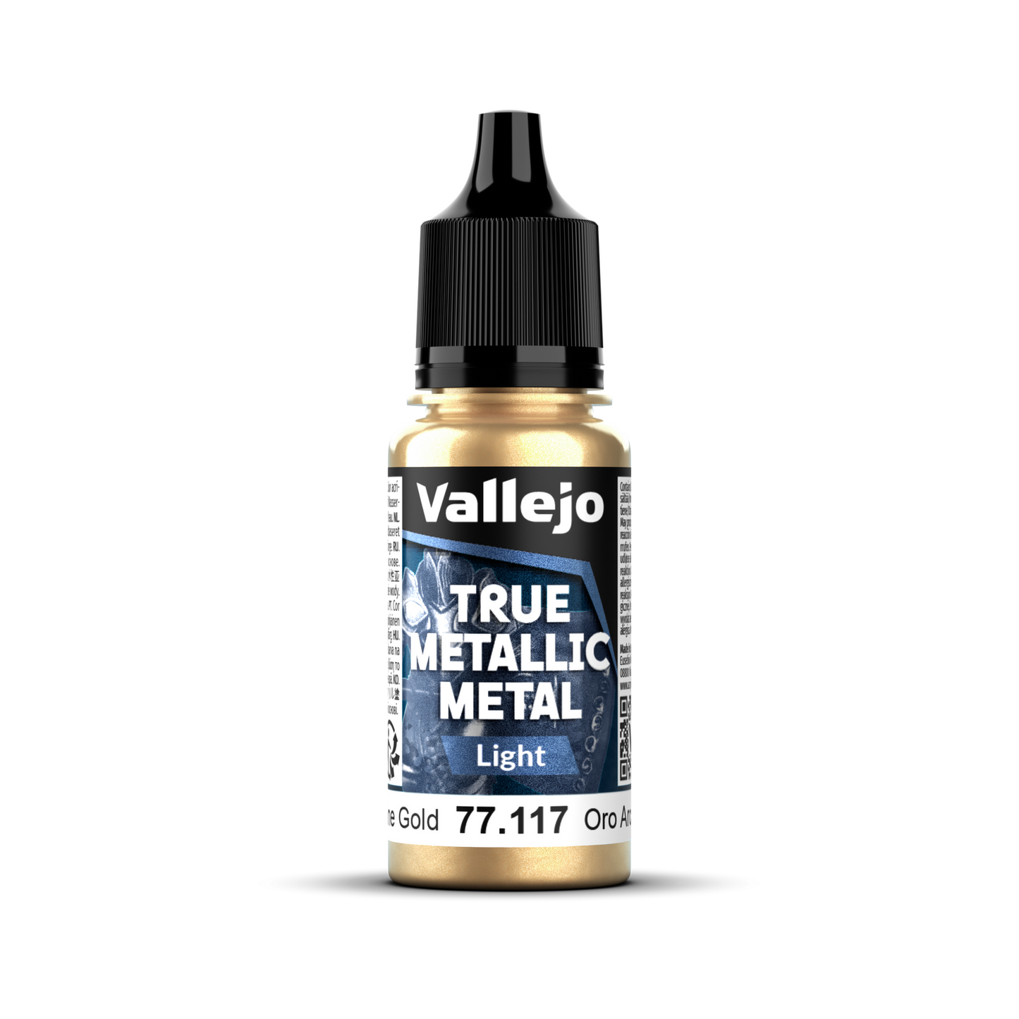 Vallejo: True Metallic Metal Light - Arcane Gold 18 ml