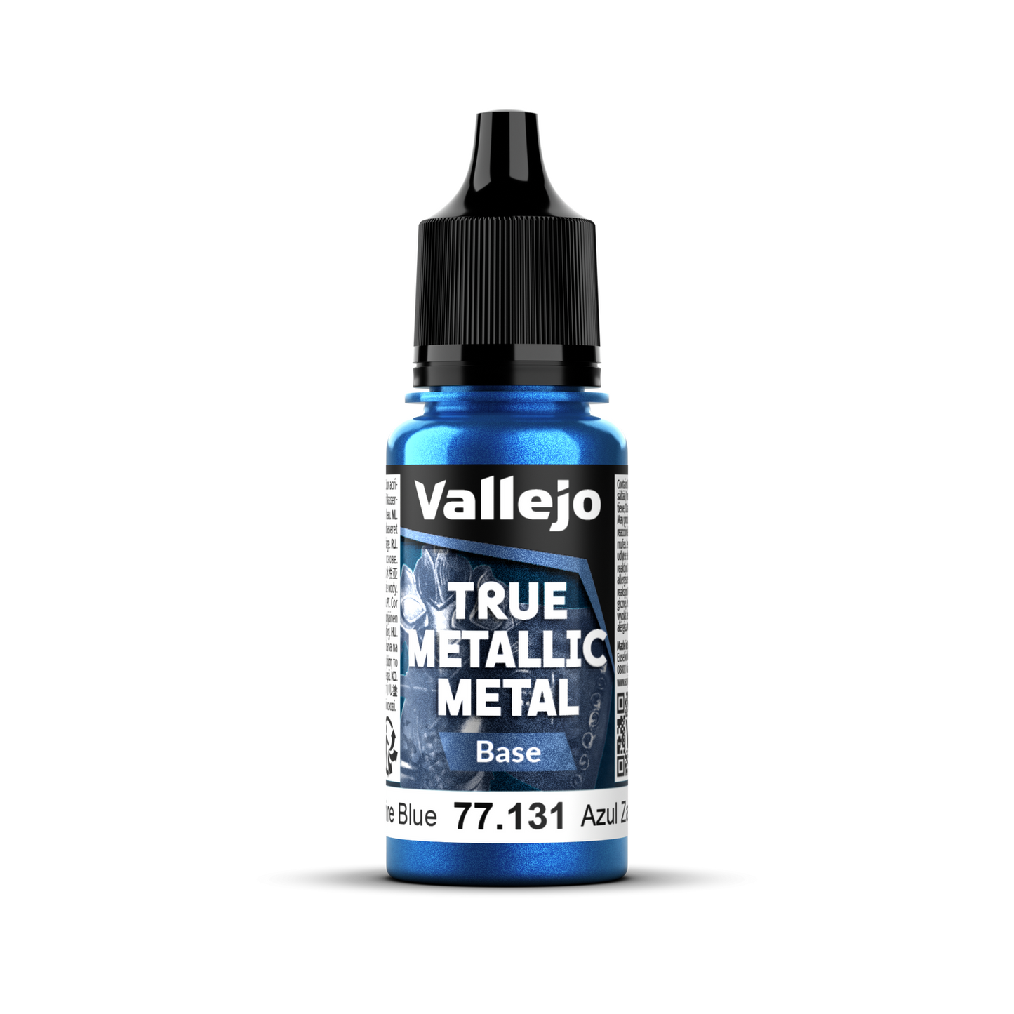 Vallejo: True Metallic Metal Base - Sapphire Blue 18 ml