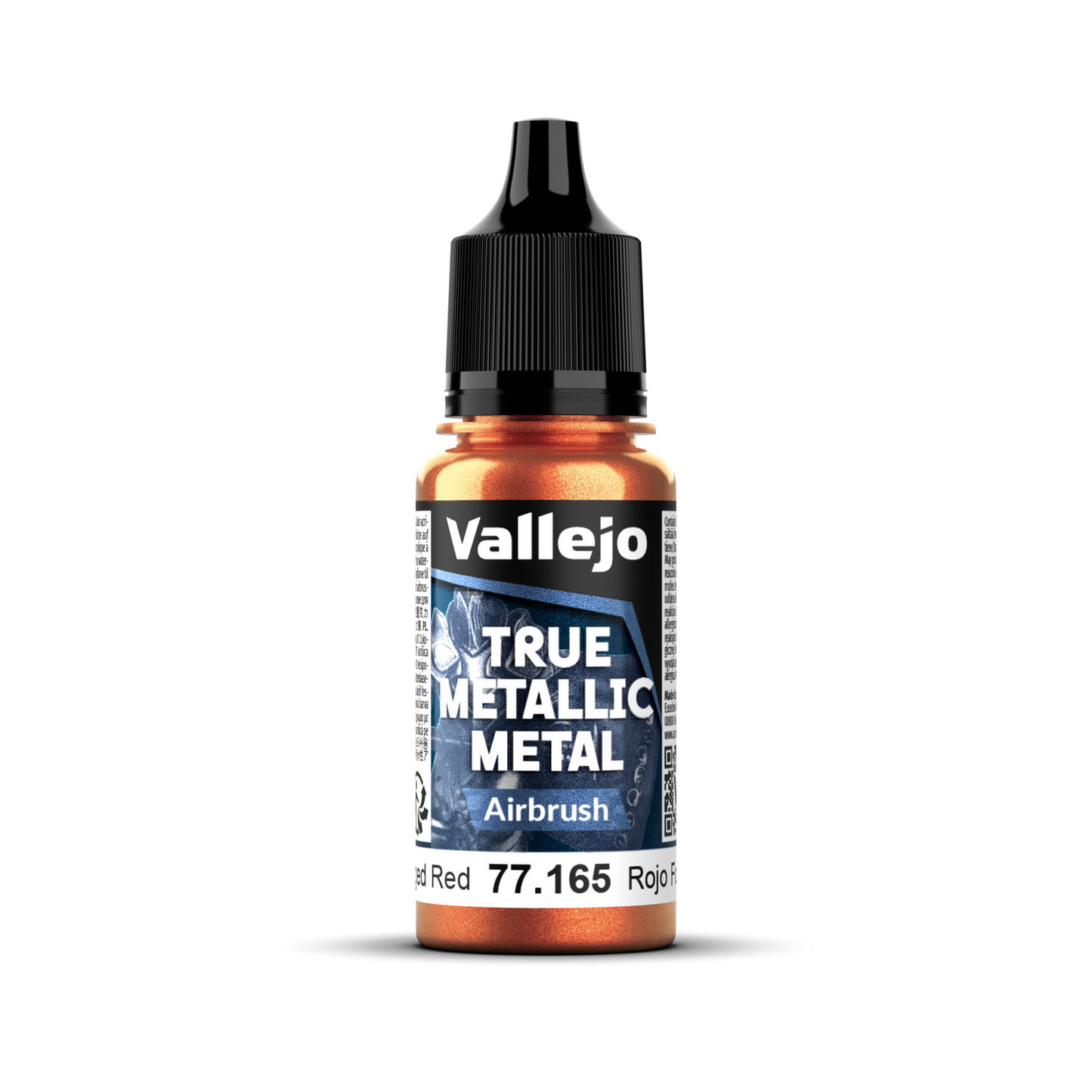 Vallejo: True Metallic Metal Airbrush - Forged Red 18 ml