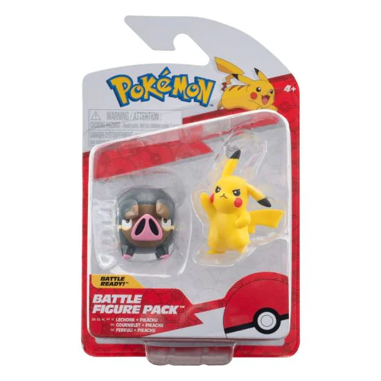 Pokemon: Battle Feature Figure - Lechonk & Pikachu