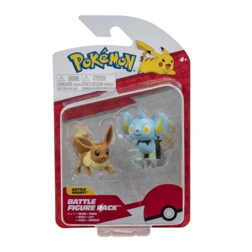 Pokemon: Battle Figure Pack - Eevee & Shinx