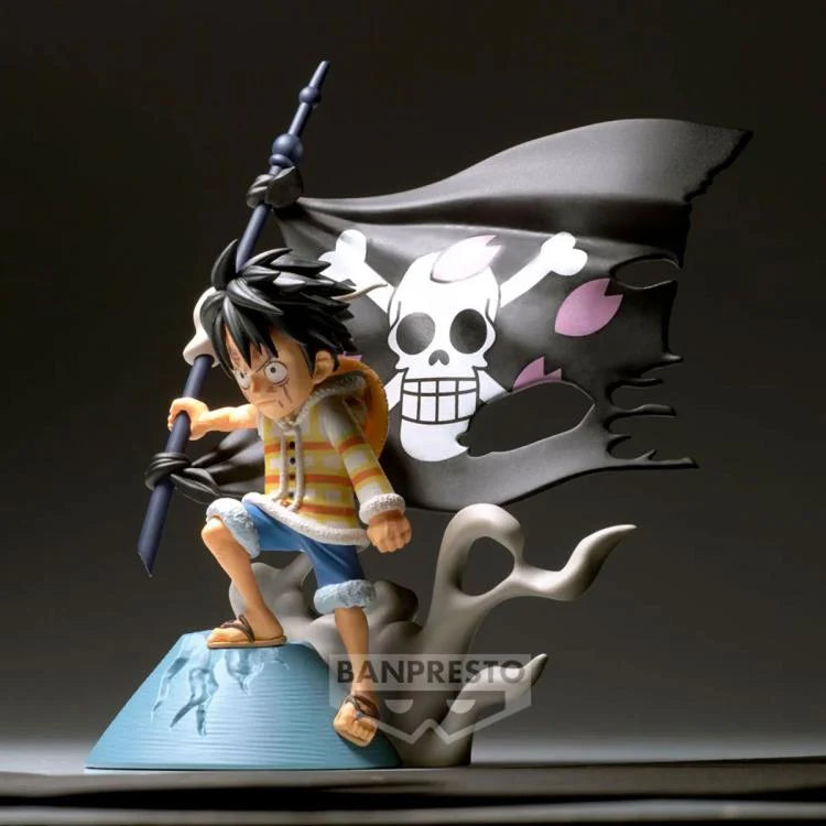 Bandi: Monkey.D.Luffy - One Piece World Collectable Figure Log Stories