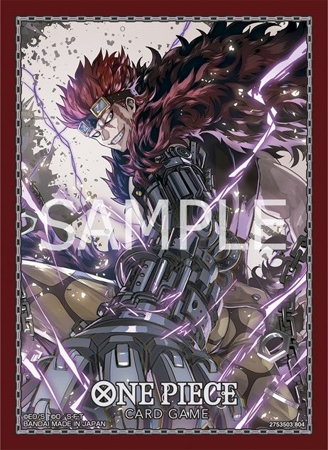 One Piece Card Game: Official Sleeves - Eustass"Captain"Kid