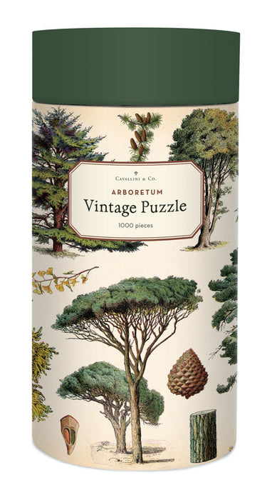 Cavallini Vintage Puzzle: Arboretum 1000pc
