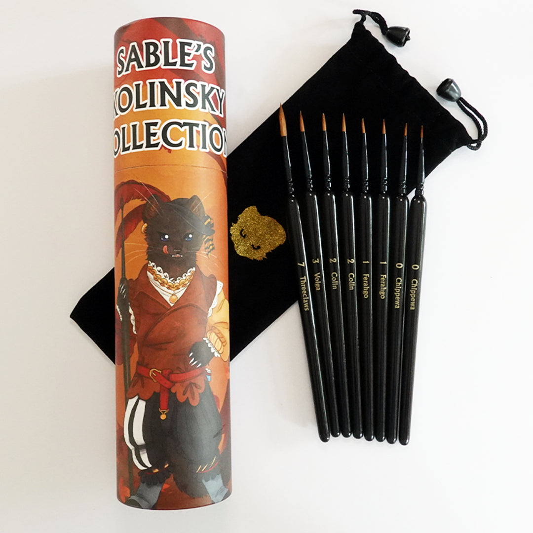Chronicle: Kolinsky Sable Brush Set
