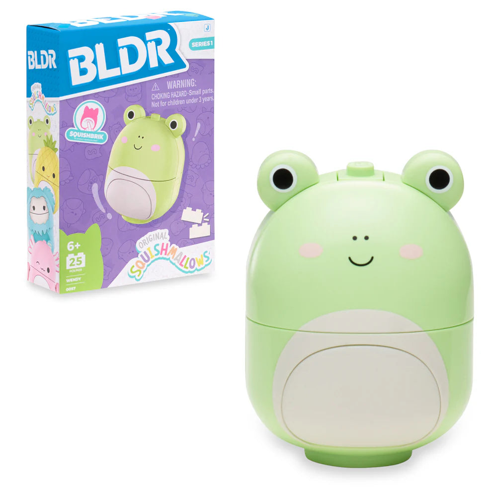 Squishmallows: BLDR 2" Wendy the Frog Buildable Figure