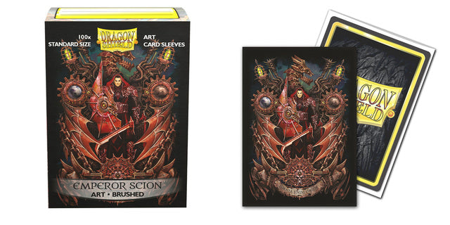 Dragon Shield: Brushed Art Sleeves (100) Emperor Scion