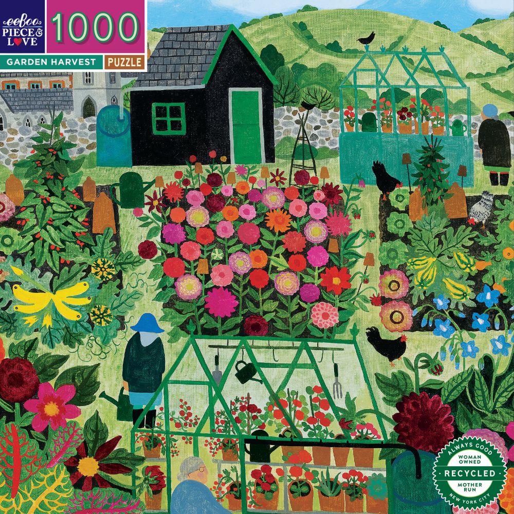 Eeboo: Garden Harvest 1000pc
