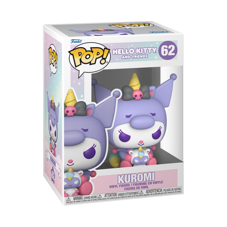 Funko: Hello Kitty & Friends - Kuromi 62 Pop!