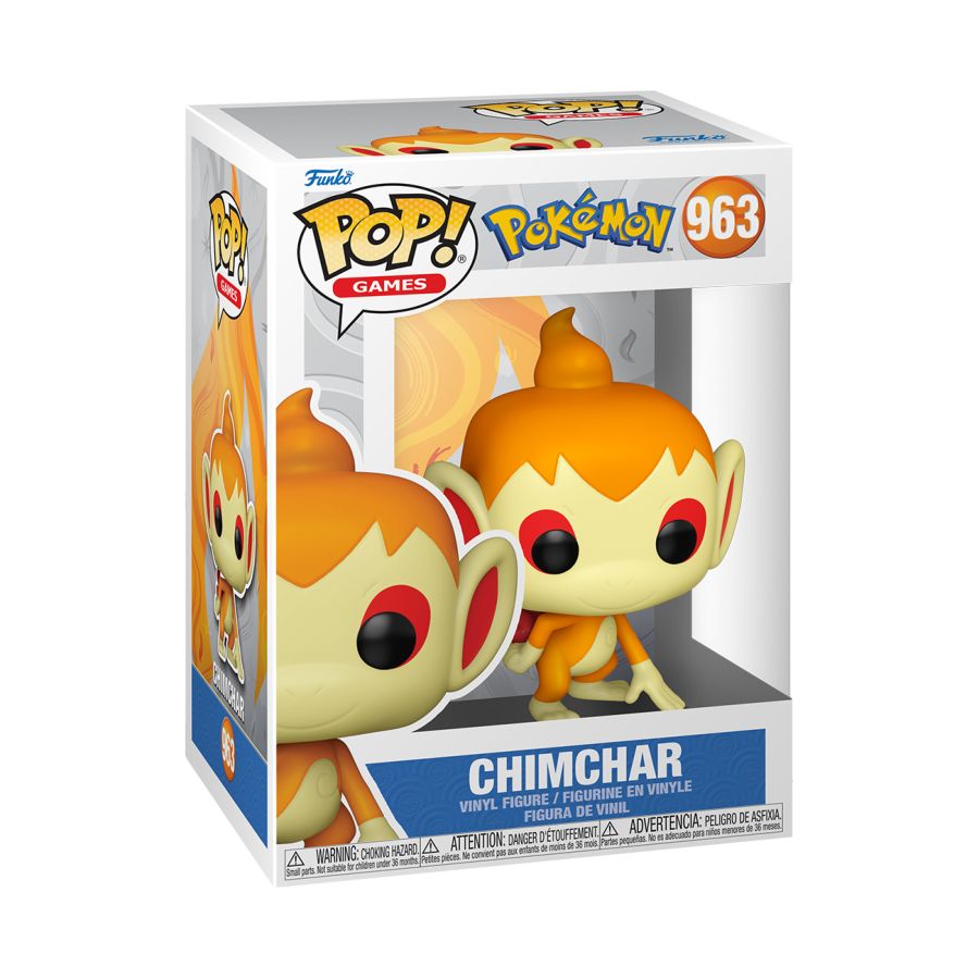 Funko: Pokemon - Chimchar 963 Pop!