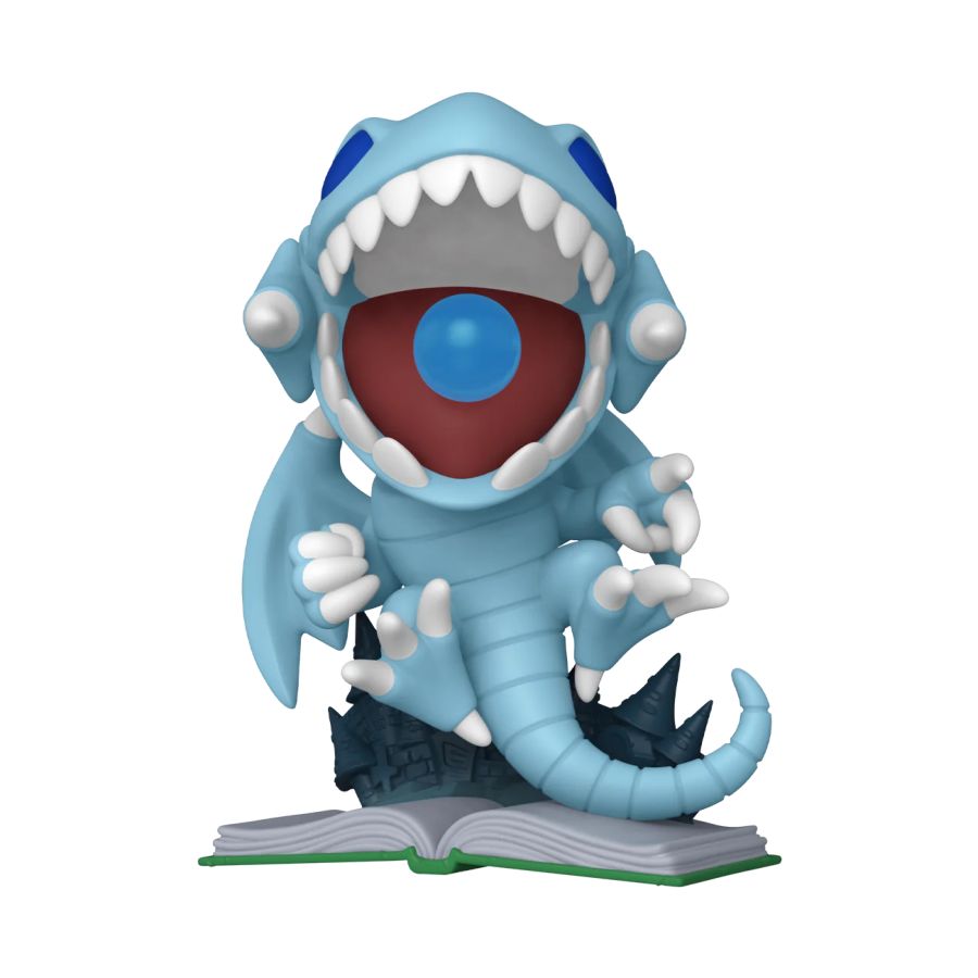 Funko: Yu-Gi-Oh! - Blue-Eyes Toon Dragon Glow 6" 1478 Pop!