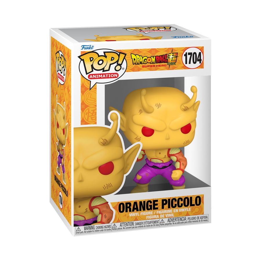 Funko: Dragon Ball Super: Super Hero - Orange Piccolo 1704 Pop!