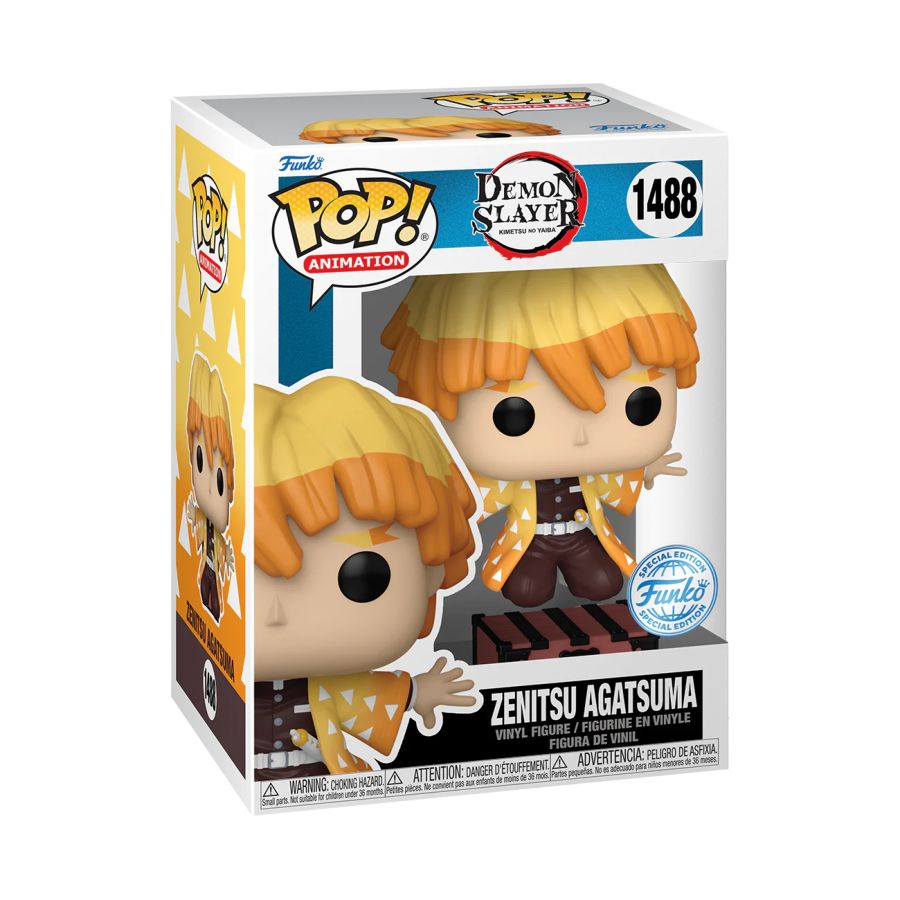 Funko: Demon Slayer - Zenitsu Agatsuma 1488 Pop!