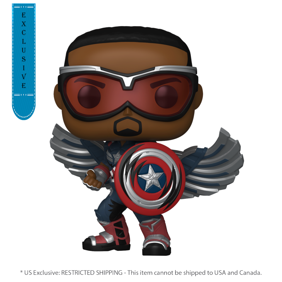 Funko: Captain America 4 - Captain America (Sam Wilson) 1337 Pop!
