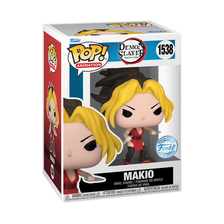 Funko: Demon Slayer - Makio (Battle) 1538 Pop!