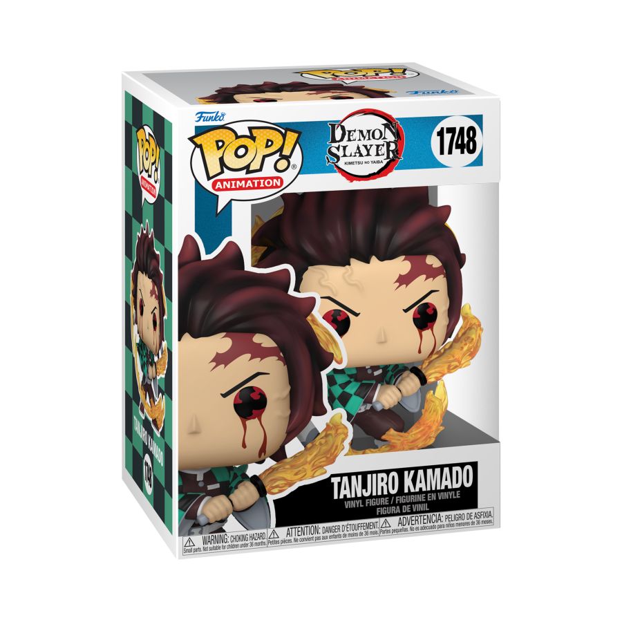 Funko: Demon Slayer - Tanjiro Kamado (Sun Breathing) 1748 Pop!