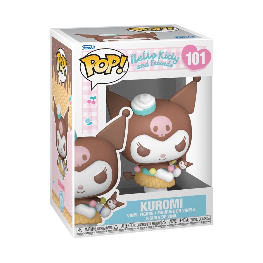 Funko: Hello Kitty - Kuromi (Ice-Cream) 101 Pop!
