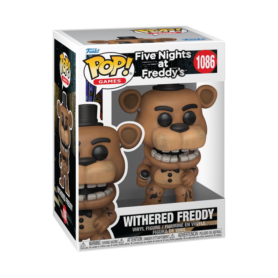 Funko: FNAF Withered Freddy 1086 Pop!