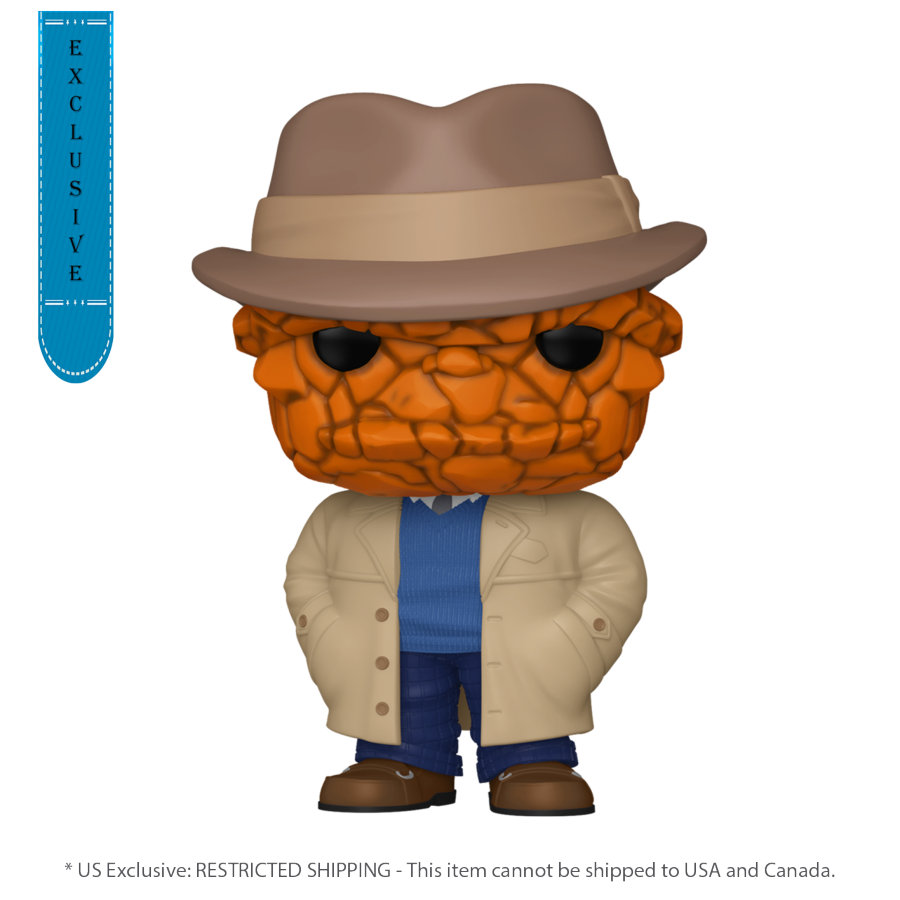 Funko: Fantastic 4 - The Thing (Trench Coat)! 1524 Pop!