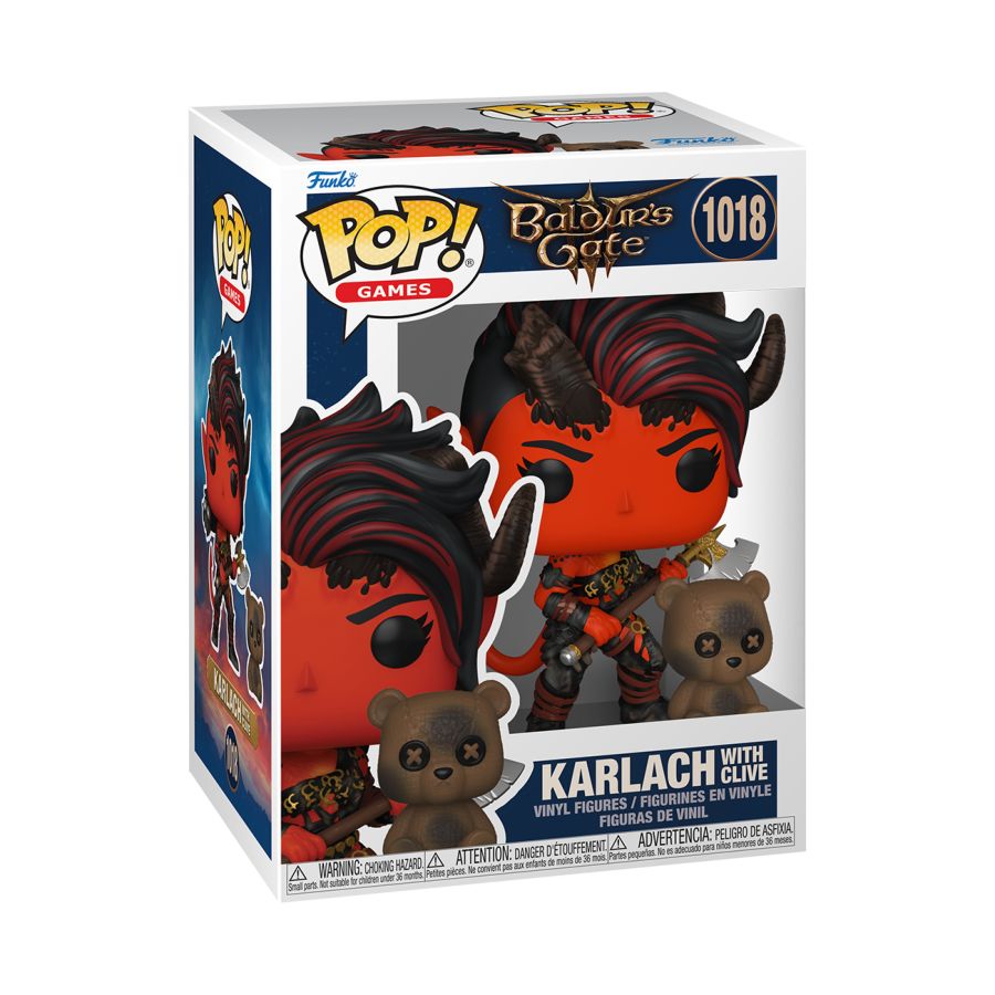 Funko: Baldur's Gate 3 - Karlach & Clive 1018 Pop!