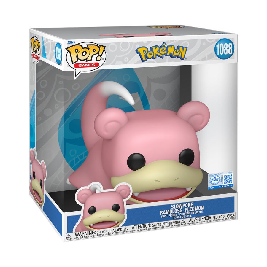 Funko: Pokemon - Slowpoke 10" 1088 Pop!
