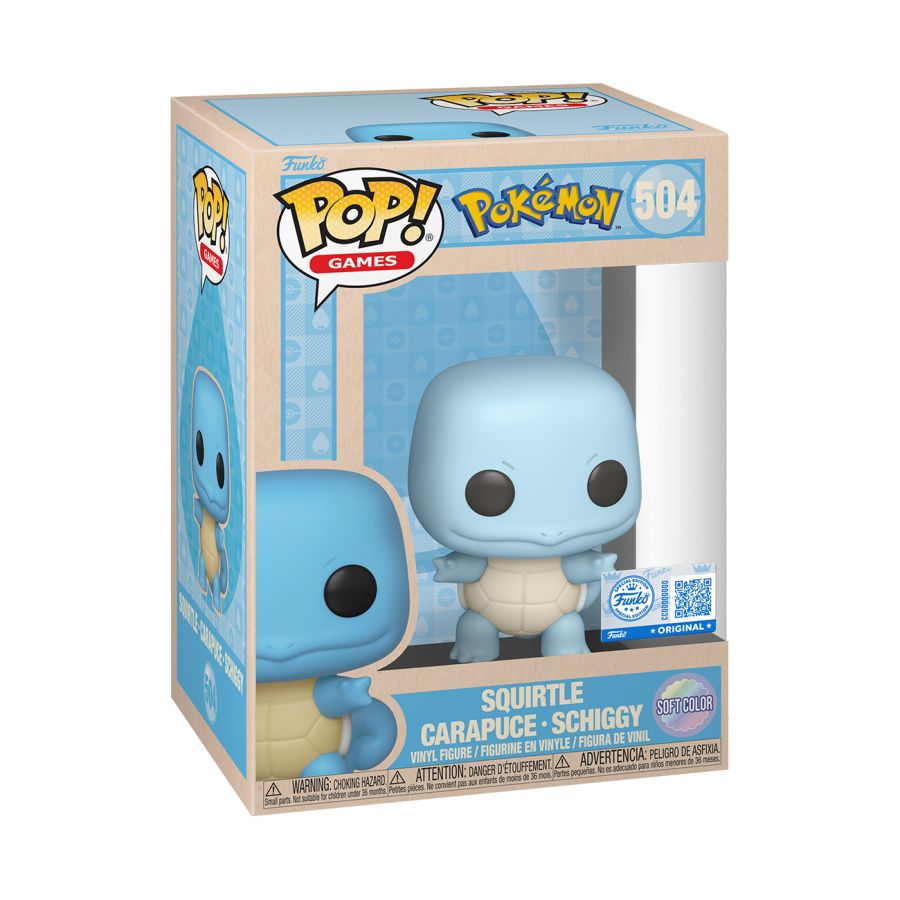 Funko: Pokemon - Squirtle (Pastel) 504 Pop!