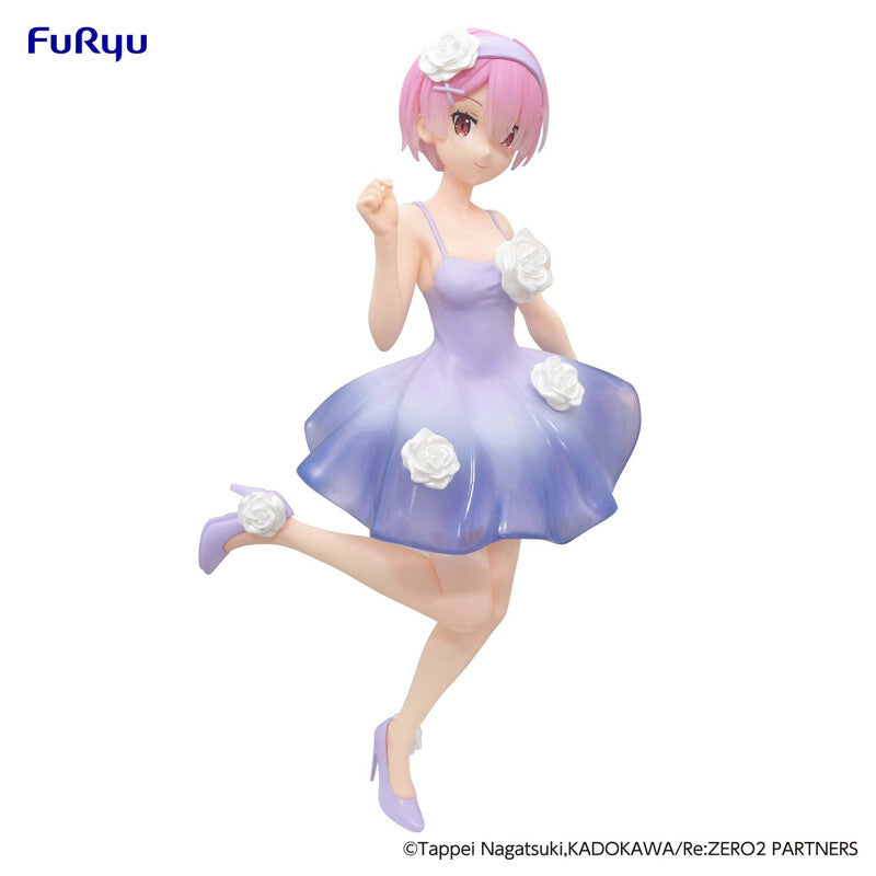 FuRyu: Re:ZERO Starting Life in Another World Trio Try It Figure Ram Flower Dress