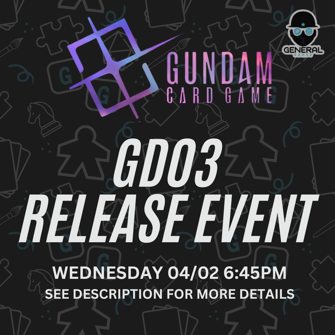 Gundam Card Game - GD03 Release Event - Chirnside