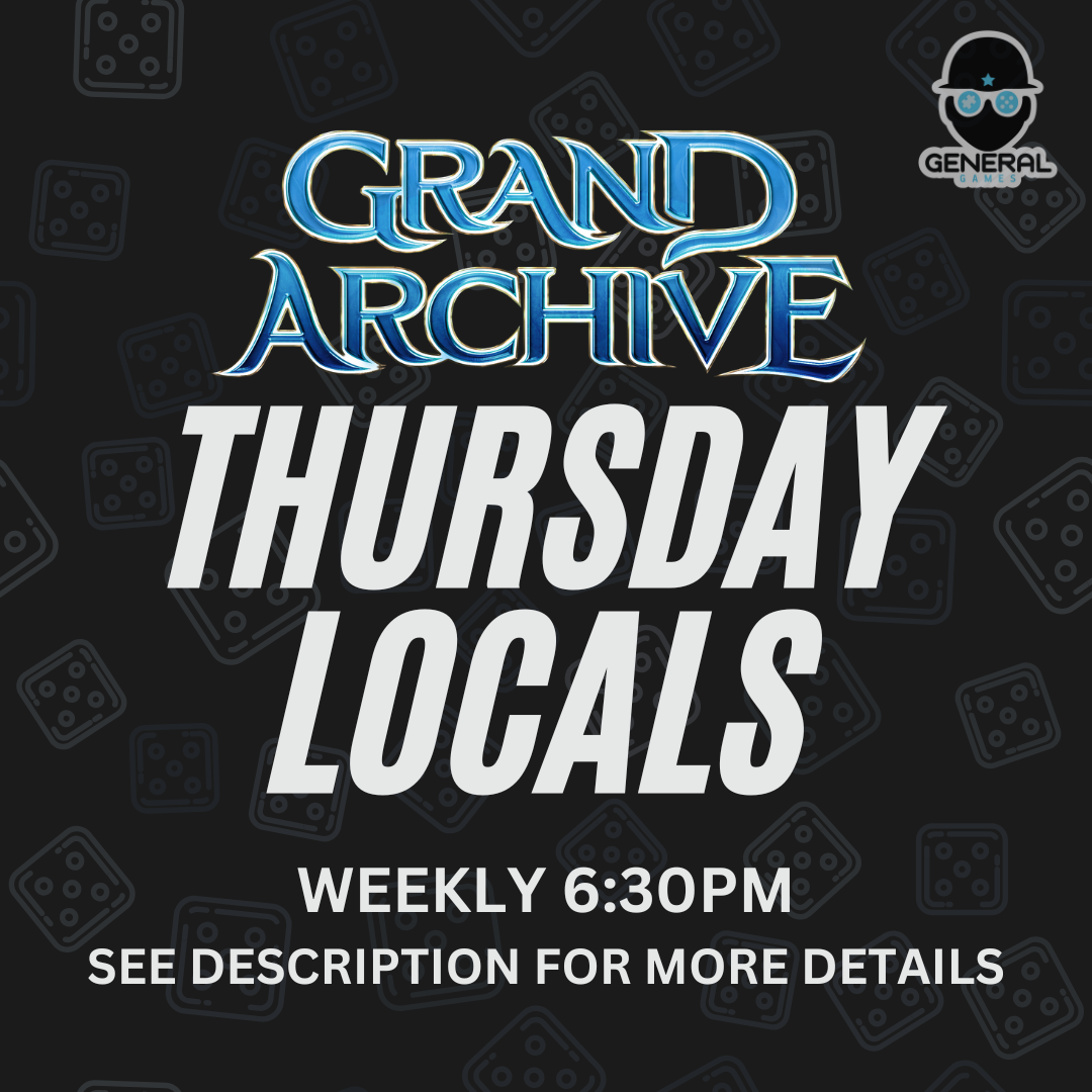 Grand Archive Thursday Locals - December - Chirnside