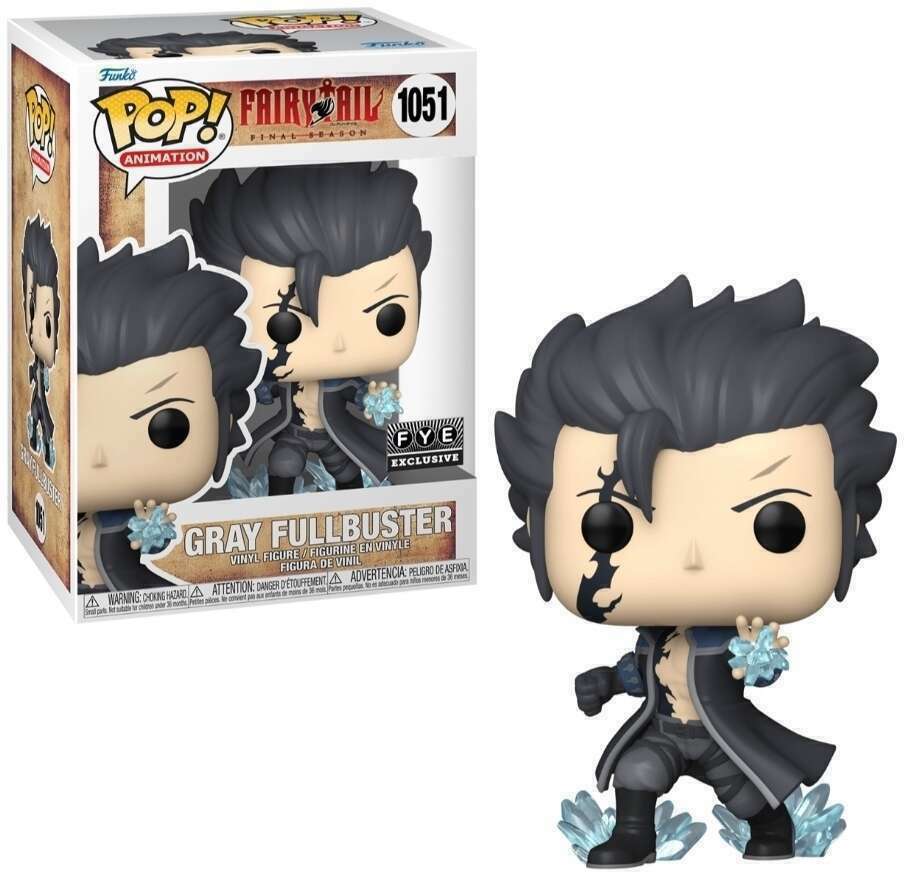 Funko: Fairy Tail - Gray Fullbuster 1051 Pop!