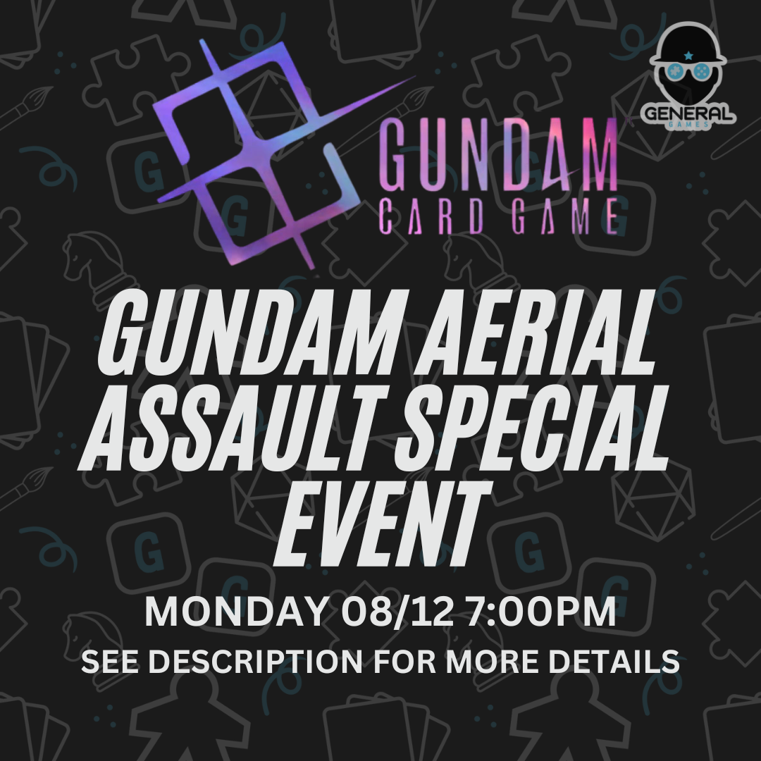 GUNDAM CARD GAME - Gundam Aerial Assault Special Event