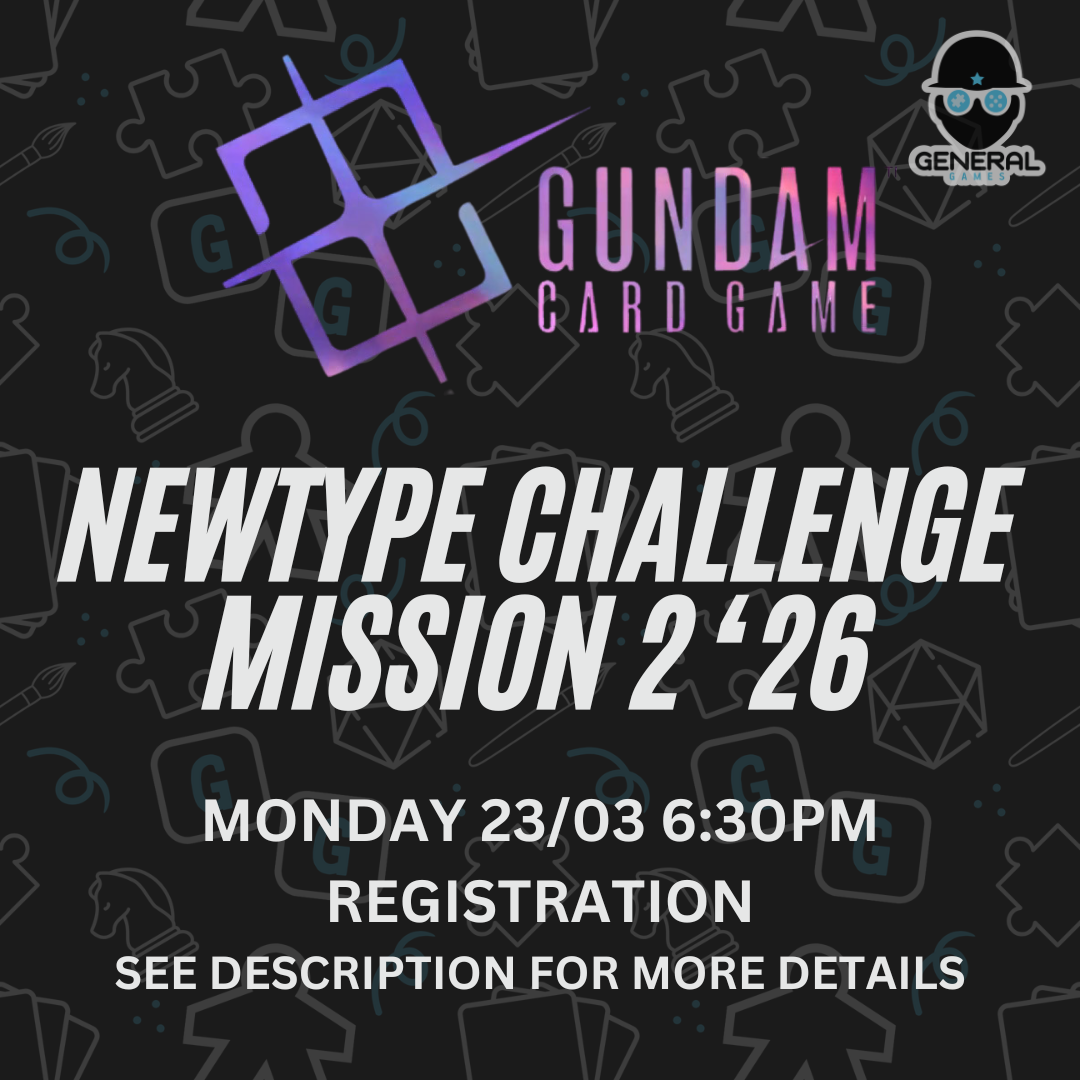 GUNDAM CARD GAME - Gundam Newtype Challenge Mission 2 '26 - Frankston