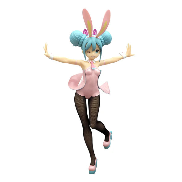 FuRyu: Hatsune Miku - BiCute Bunnies Figure Wink Pearl Pink Colour Version