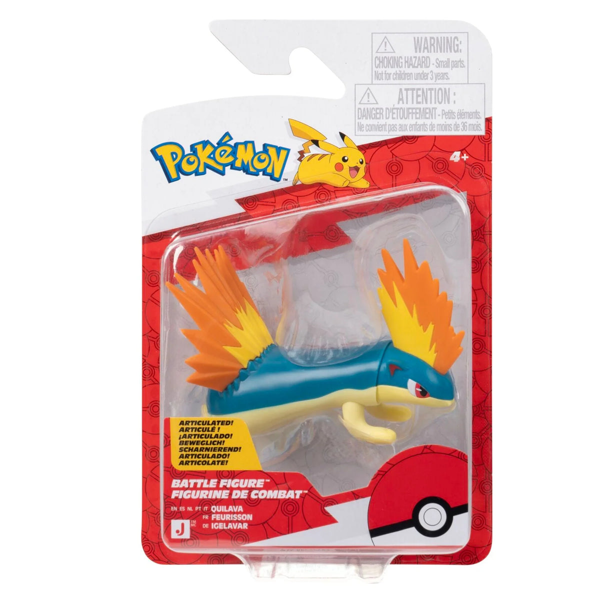 Pokemon: Battle Figure Pack - Quilava